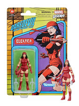 Kenner Marvel Legends Elektra 3.75&quot; Figure Mint on Unpunched Card - £8.68 GBP