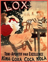 7695.Vintage design Poster.Home room office decor.Coca Kola Lox.French soda art. - £12.94 GBP+