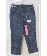 Bandolino MILLIE Curvy Straight Capris  Majestic Blue  Women&#39;s Sz 4-12  NWT - $24.30