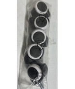 Office Chair Caster Wheels Rubber Wheels for Hardwood Floor Replacement ... - $27.15 CAD