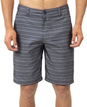Rip Curl Men&#39;s Alchopaulic Stripe Boardwalk 20&quot; Shorts Dark Grey-Size 31 - £23.48 GBP