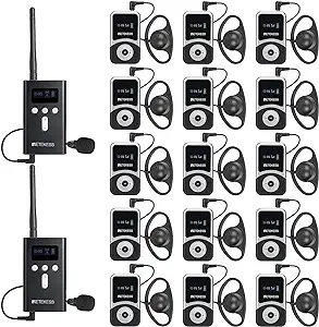 T130S Upgrade Tour Guide Audio System, One Key Mute, 328Ft, Interpretati... - $759.99