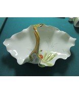 Mnp Limoges Floral Ceramic Basket Centerpiece Bowl 6 X 16x10&quot; - €133,41 EUR