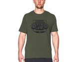 Under Armour Men&#39;s Freedom by Land T-Shirt, Downtown Green/Black Size M NWT - $25.00