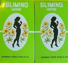 100 BAGS GERMAN HERB SLIMMING DIET TEA FAT BURN SLIM FIT FAST DETOX LAXA... - $21.64