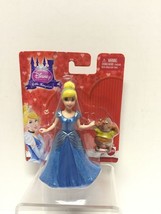 Disney Princess Little Kingdom Cinderella &amp; Gus Magic Clip Figure BJL88 - £8.87 GBP
