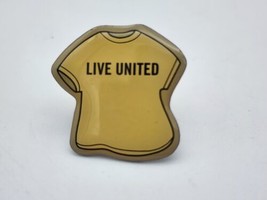 Vintage Lapel Pin United Way Alabama Live United T-shirt Pin Back - £9.71 GBP