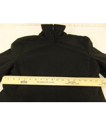 Womens The Limited Stretch Black Full Zipper Polyester Blend Medium Jacket - $281.64 MXN
