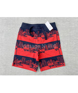 baby Gap 2T 3T 4T Toddler Red/ Dark Blue City Fire Truck Organic Cotton ... - $4.74