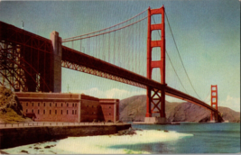 California San Francisco Golden Gate Bridge Union Oil Company  Vintage Postcard - £5.34 GBP