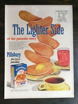 Vintage 1952 Pillsbury Pancake Mix Full Page Original Ad 721 - $6.64