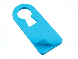 Pack of 100 DIY Smart Blank Paper Write-On Door Hanger Tags - Blue | 7.5... - £7.73 GBP