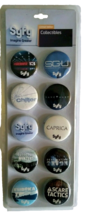 10 SyFy Pinback Button Badges Ghost Hunters Chiller Eureka Stargate Caprica - $16.63