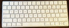 Apple Wireless Magic Keyboard 2 A1644 White/silver (some keys don’t work) - $18.69