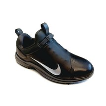 Nike Golf Tour Premier Golf Shoes Mens Size 7 AO2241-002 Black Silver Fastfit - £84.66 GBP