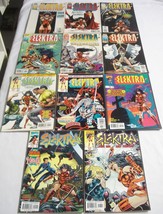 11 Elektra Marvel Comics#3 thru #8, #10, #11, #14, #15, #17  Fine- 1997-1998 - £7.86 GBP