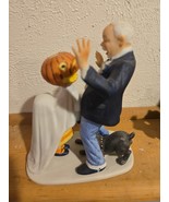 New Vintage Norman Rockwell “Trick Or Treat” Danbury Mint 1980 Coll.   J... - €12,80 EUR