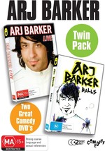 Arj Barker Twin Pack: Arj Barker Live / Arj Barker Balls DVD | Region 4 - $15.65