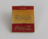 Shutan Olympic Games &amp; Coca-Cola Lapel Hat Pin - $7.28