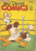 Walt Disney&#39;s Comics and Stories Comic Book #73, Dell Comics 1946 FAIR - £13.78 GBP
