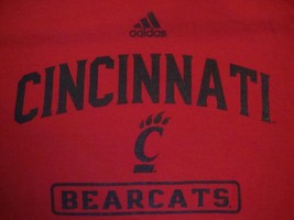 NCAA Cincinnati Bearcats University T Shirt Size L adidas - £15.07 GBP