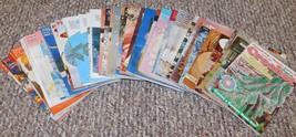 Lot 45 Many Brands Small Crochet Booklet Leaflet Magazine Patterns Afgha... - $44.54