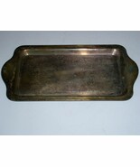 F B Rogers Silver on Copper Serving Tray 1082 - $48.00 CAD