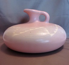 Artist Signed Navajo Mesa Verde Pottery Soft Pink Etched Water Vessel - £30.36 GBP