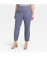 Women's High-Rise Slim Fit Ankle Pants - A New Day Blue Size 6. NWT. U - $18.80