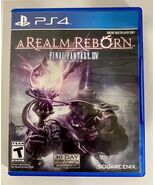 Final Fantasy XIV Online: A Realm Reborn (Sony PlayStation 4, 2014) PS4 - $270.50 MXN