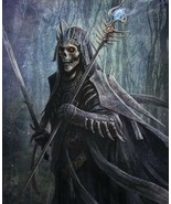 Haunted Lich Spellstone Death Magic Spirit Communication Revenge Curse E... - $1,705.45 MXN