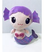 Kawaii Anime Plush Purple Mermaid Ultra Feel Soft Toy Window Cling - £10.35 GBP