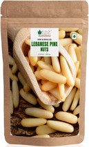 Organic & Natural Lebanese Pine Nuts Without Shell Chilgoza Good For Heart 100g - £20.99 GBP