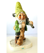 Goebel Co Boy John the Hawkeye Hunter Merry Gnome Porcelain Germany Stor... - £44.73 GBP
