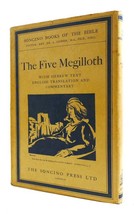 Dr. A. Cohen The Five Megilloth Book Club Edition 11th Impression - £64.15 GBP