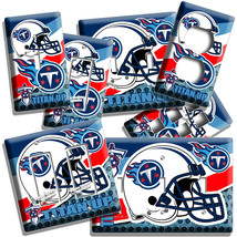 Tennessee Titans Football Team Light Switch Outlet Wall Plate Mancave Room Decor - £14.19 GBP+