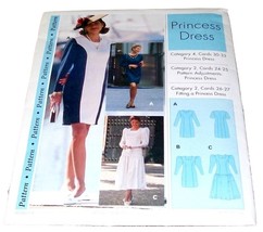 Princess Dress Pattern, Sizes 4 - 22, Sewing Step-by-Step # 012-052-119 - £7.73 GBP