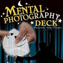 Mental Photography Magic Card Deck - Poker Size Red or Blue Playing Cards - £6.58 GBP