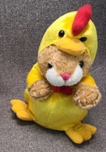 Gemmy Dancing Rabbit Chicken Suit Singing "Easters Back" Animated Plush Works - £10.74 GBP