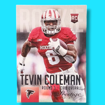 2015 Panini Prestige Rookie Tevin Coleman Atlanta Falcons #289 - $1.38