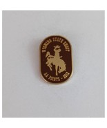 2012 Wyoming State Shoot AA Points Man On Bucking Bronco Lapel Hat Pin - $193.06 MXN