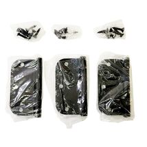 Miseno MDH3503BK Plain Bearing 5/8" Radius Corner Door Hinge - Matte Black - $12.90