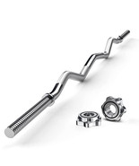 ExtreSpo 47&quot; EZ Curl Bar Weight Lifting Bar, for Hip Thrusts/Squats/Lung... - $3,078.92 MXN