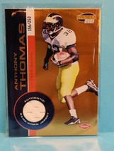 2001 Pacific Invincible Anthony Thomas Rookie Card #259 Jersey Card /250 Bears - £9.43 GBP