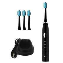 Color: BLACK - MySonic All Clear Powered Tooth Brush Set - £51.50 GBP