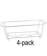 4 PACK Buffet Chafer Food Warmer Wire Frame Stand Rack Full Size Chafing... - $753.77 MXN