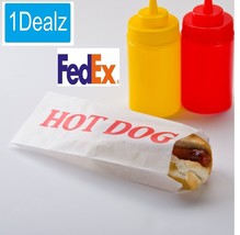 1000 PACK CASE keep warm Hot Dog Bags Brand New  $10 rebate  FedEx  - £43.04 GBP