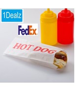 1000 PACK CASE keep warm Hot Dog Bags Brand New  $10 rebate  FedEx  - £43.79 GBP