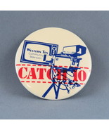 Early Cable Community Television Pin -for Western 10 - Edmonton Alberta - $15.00