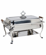 8QT CLASSIC Chafer Rectangular Chafing Dish Catering Buffet Food Tray + ... - $2,901.81 MXN